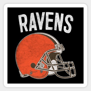 Browns/Ravens Meme Mashup Design Magnet